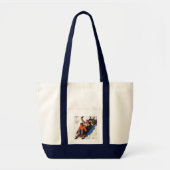 Tobagganing Tote Bag (Voorkant)