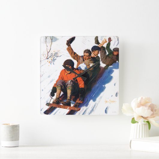 Tobagganing Vierkante Klok (Huis)