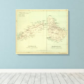 Tobago Barbados Canvas Afdruk (Insitu (Houten vloer))