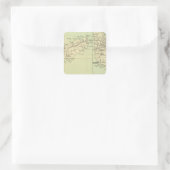 Tobago Barbados Vierkante Sticker (Tas)