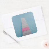Tobago Vierkante Sticker (Envelop)