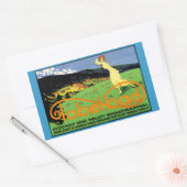 Tobelbad Rechthoekige Sticker (Envelop)