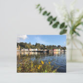 Tobermory, eiland Mull, Schotland met bloemen Briefkaart (Staand voorkant)