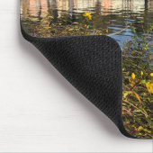 Tobermory, eiland Mull, Schotland met bloemen Muismat (Hoek)