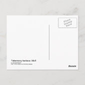 Tobermory Harbour Briefkaart (Achterkant)