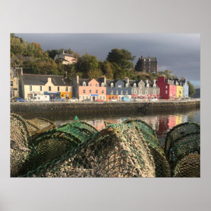 Tobermory, Isle of Mull, Schotland Schilderachtig Poster