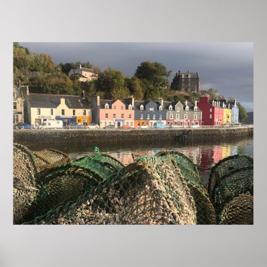 Tobermory, Isle of Mull, Schotland Schilderachtig Poster (Voorkant)