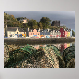 Tobermory, Isle of Mull, Schotland Schilderachtig Poster