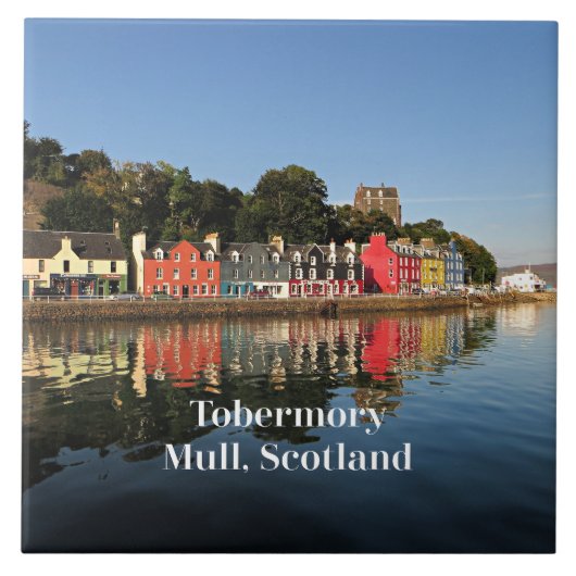 Tobermory, Mull, Schotland Tegeltje (Voorkant)