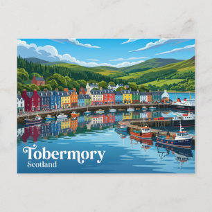 Tobermory Schotland Briefkaart