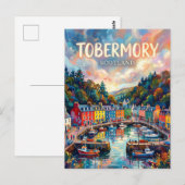 Tobermory Schotland Briefkaart (Voorkant / Achterkant)