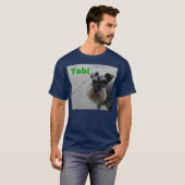 Tobi Navy Blue T-shirt (Voorkant volledig)