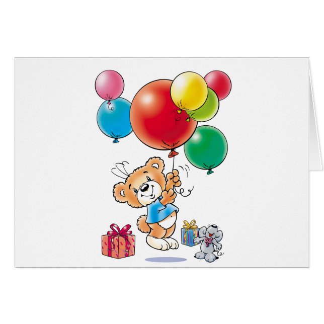 Tobi Teddy Bear voor een bijzonder persoon (Voorkant Horizontaal)