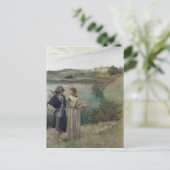 Tobias en de Archangel Raphael Briefkaart (Staand voorkant)