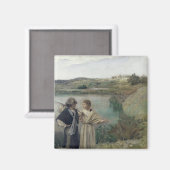 Tobias en de Archangel Raphael Magneet (Voorkant / Achterkant)