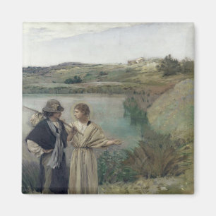 Tobias en de Archangel Raphael Magneet