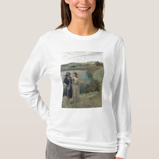 Tobias en de Archangel Raphael T-shirt (Voorkant)
