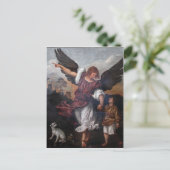 Tobias en de Archangel Raphael - Titiaan Briefkaart (Staand voorkant)