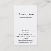 Tobias en de Archangel Raphael - Titiaan Visitekaartje (Achterkant)