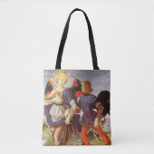 Tobias en de Engel van Andrea del Verrocchio Tote Bag (Voorkant)