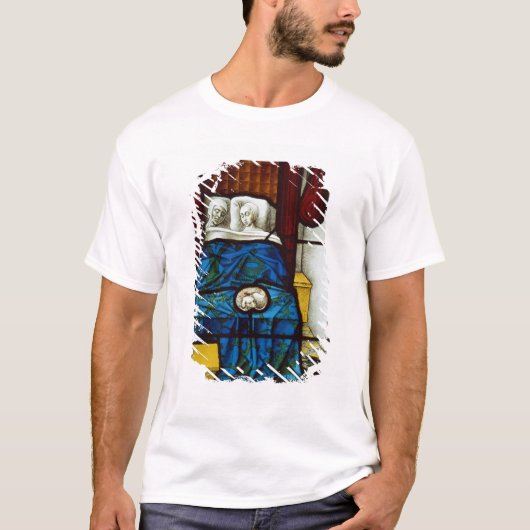 Tobias en Sarah in bed T-shirt (Voorkant)