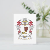 Tobias Family Crest Briefkaart (Staand voorkant)