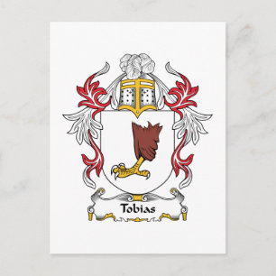 Tobias Family Crest Briefkaart