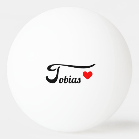 Tobias Pingpongbal (Voorkant)