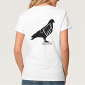 Tobias's Tribe Pigeon T-shirt (Achterkant)