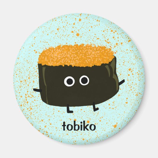 Tobiko Sushi Magneet (Voorkant)