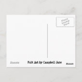 Tobiko Sushi Post Card van Campbell Jane Briefkaart (Achterkant)