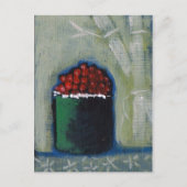 Tobiko Sushi Post Card van Campbell Jane Briefkaart (Voorkant)