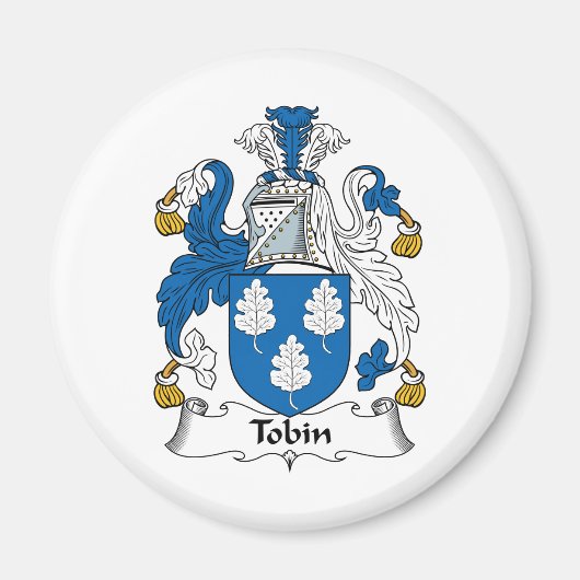 Tobin Family Crest Magneet (Voorkant)