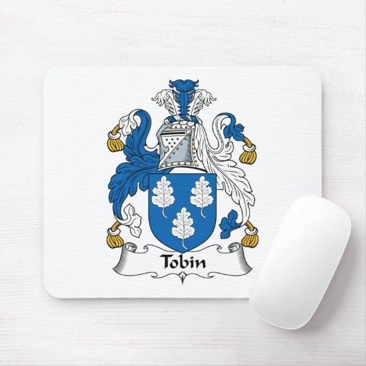 Tobin Family Crest Muismat (Met muis)
