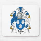 Tobin Family Crest Muismat (Voorkant)