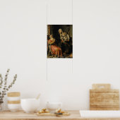 Tobit en Anna met een Kind Poster (Keuken)