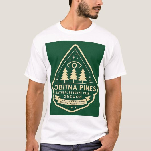 Tobitna Pines Oregon Natural Reserve Park – t shir T-shirt (Voorkant)