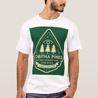 Tobitna Pines Oregon Natuurreservaat Park - T-shir T-shirt