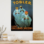 Tobler Chocolate Advertisement Poster (Keuken)