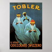 Tobler Chocolate Advertisement Poster (Voorkant)