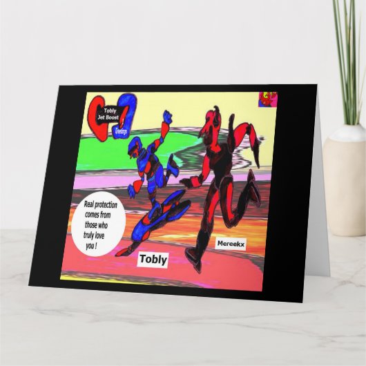 Tobly Jet Boost 1 Groeten Kaart (Voorkant)