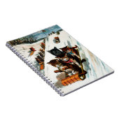  toboggan-katten notitieboek (Rechterzijde)