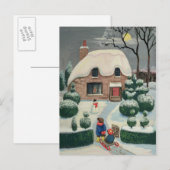 Tobogganering Briefkaart (Voorkant / Achterkant)