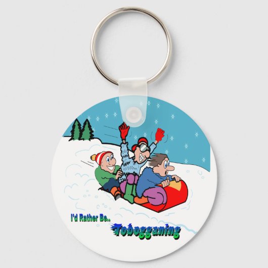 Tobogganering Sleutelhanger (Voorkant)