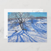 Tobogganers Chatsworth 2012 Briefkaart (Voorkant / Achterkant)