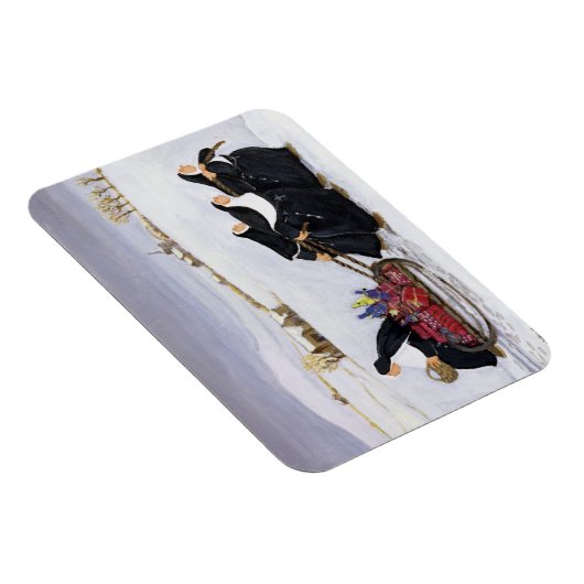 Tobogganing 2 magneet (Rechterzijde)