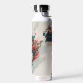 "Tobogganing", Chromolithograph, Louis Prang & Co. Waterfles (Links)