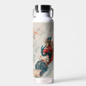 "Tobogganing", Chromolithograph, Louis Prang & Co. Waterfles (Voorkant)