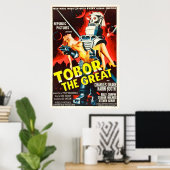 Tobor the Great Poster (Thuiskantoor)