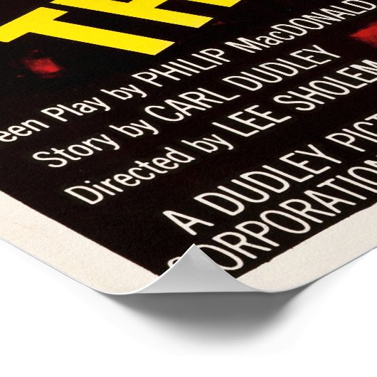 Tobor The Great Sci Fi Robots Retro Movie Poster (Hoek)